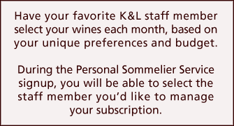 Pick Your Favorite Staff Member to Select Your Wines